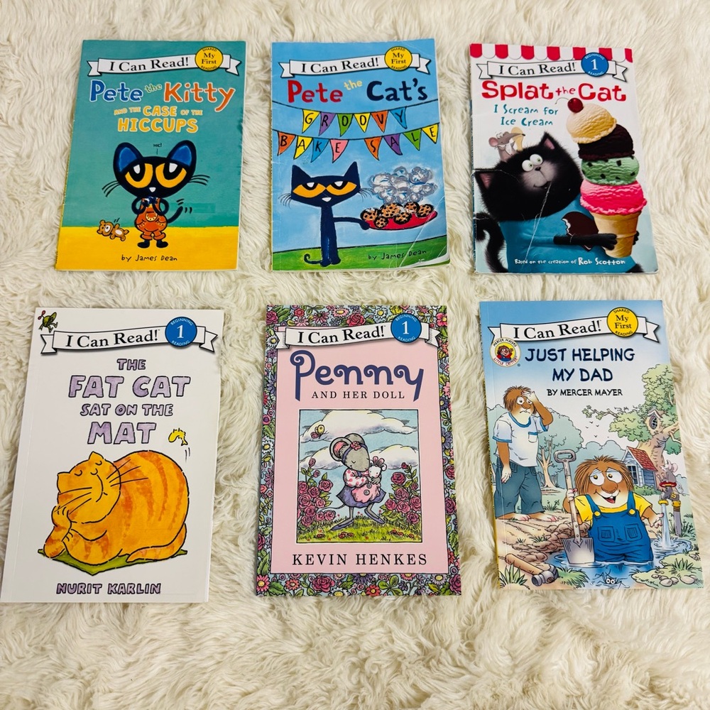 Beginning Level 1 Reading Books Bundle